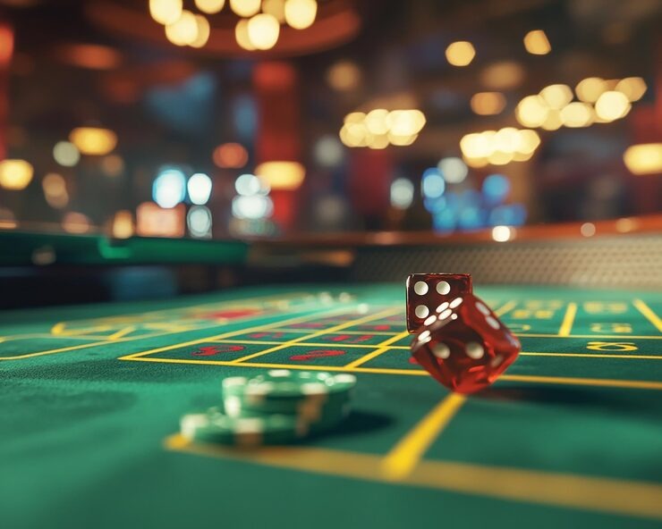 Mobile app showing live baccarat table with dealer and cards